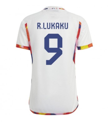Belgien Romelu Lukaku #9 Replika Udebanetrøje VM 2022 Kortærmet